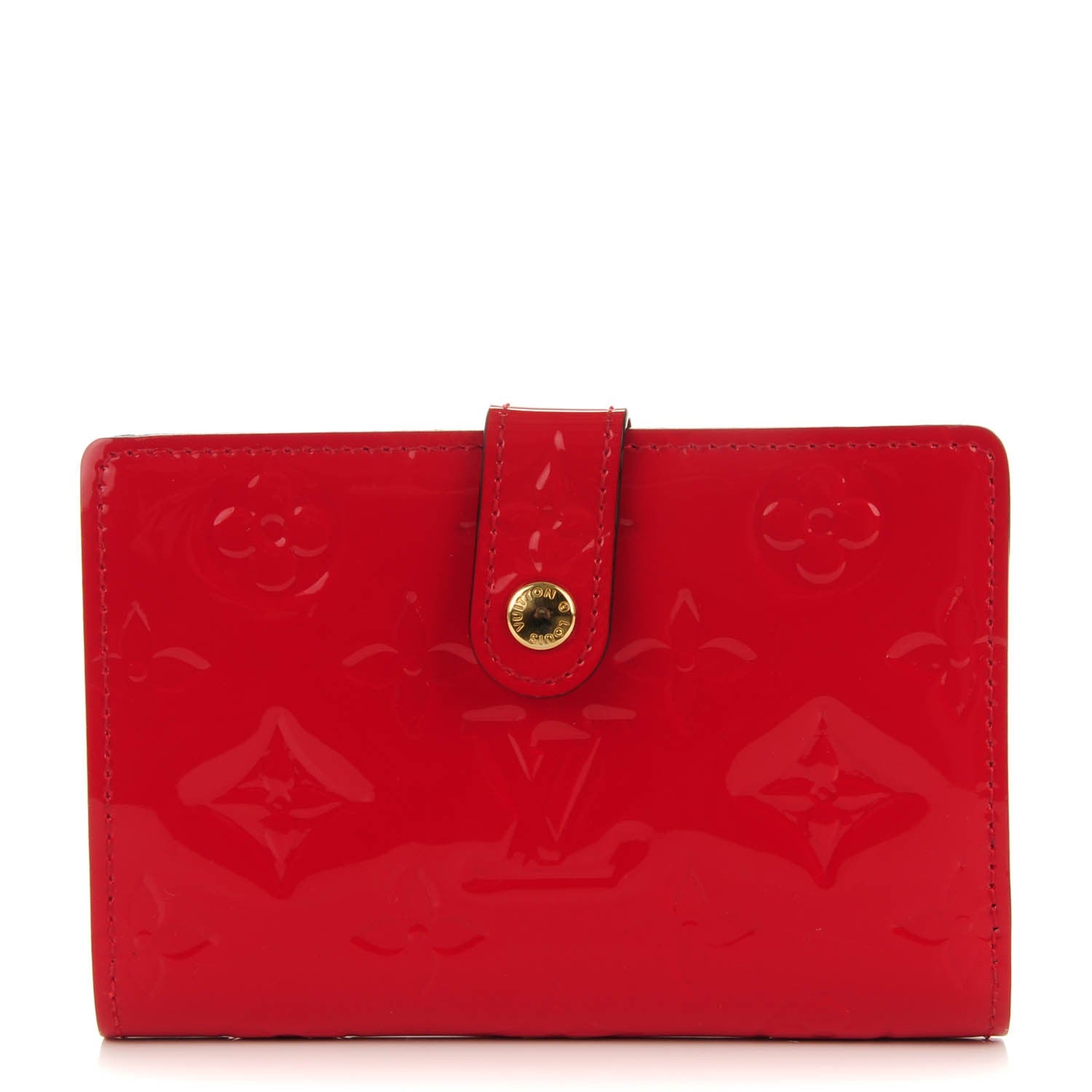 Louis Vuitton Vernis French Purse Wallet Cherry 1 of 7