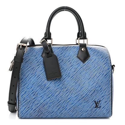 Louis Vuitton Epi Speedy Bandouliere 25 Denim Light 1 of 13