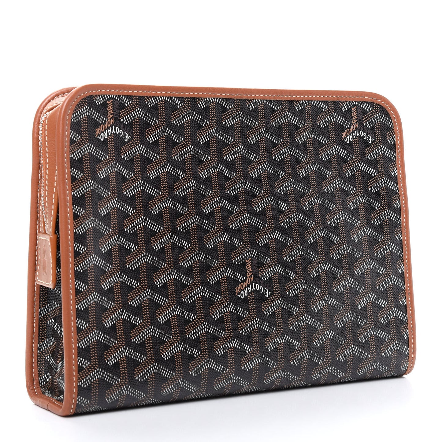 Goyardine Jouvence MM Toiletry Pouch Black Gold