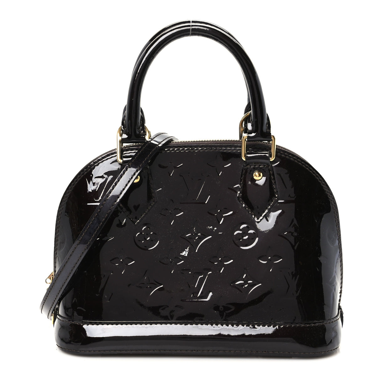 Louis Vuitton Vernis Alma BB Amarante 1 of 9