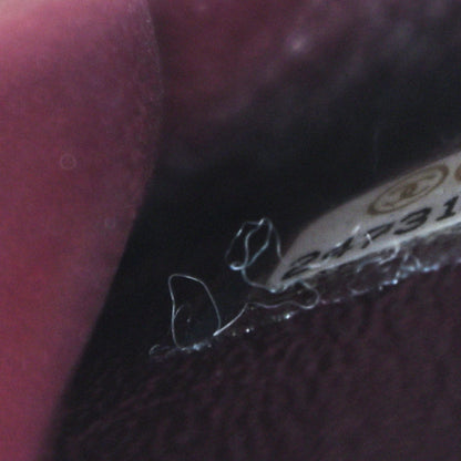 Chanel Caviar Lizard Embossed Quilted Small Coco Handle Flap Burgundy 8 of 8