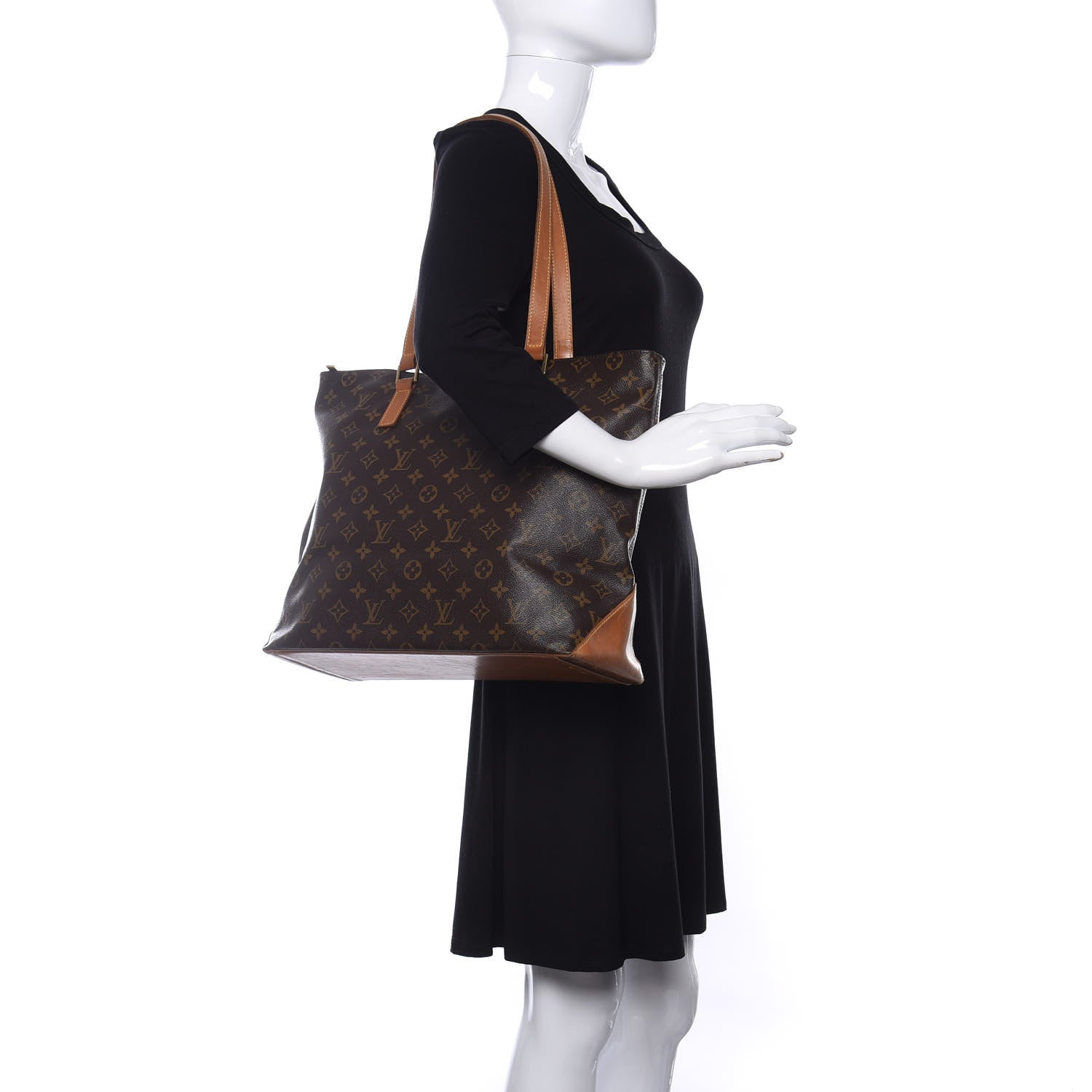 Louis Vuitton Monogram Cabas Mezzo 2 of 9