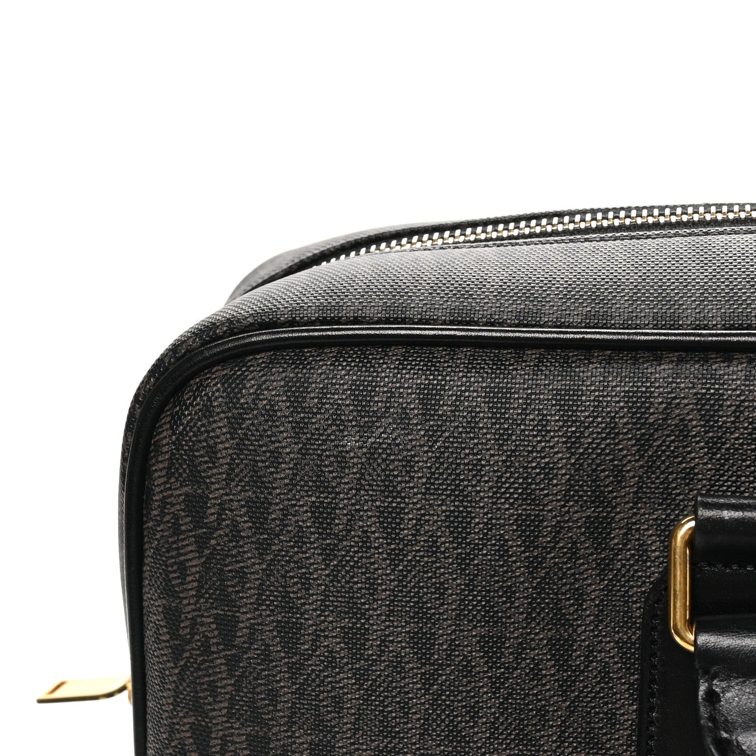 Saint Laurent Toile Classic Monogram Rodeo Briefcase Black 11 of 14