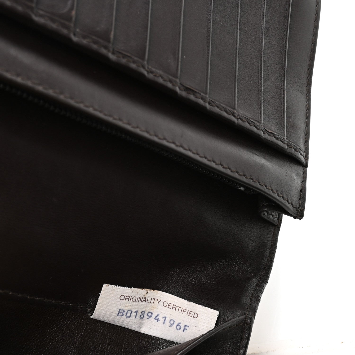 Bottega Veneta Nappa Intrecciato Continental Flap Wallet Brown 13 of 16