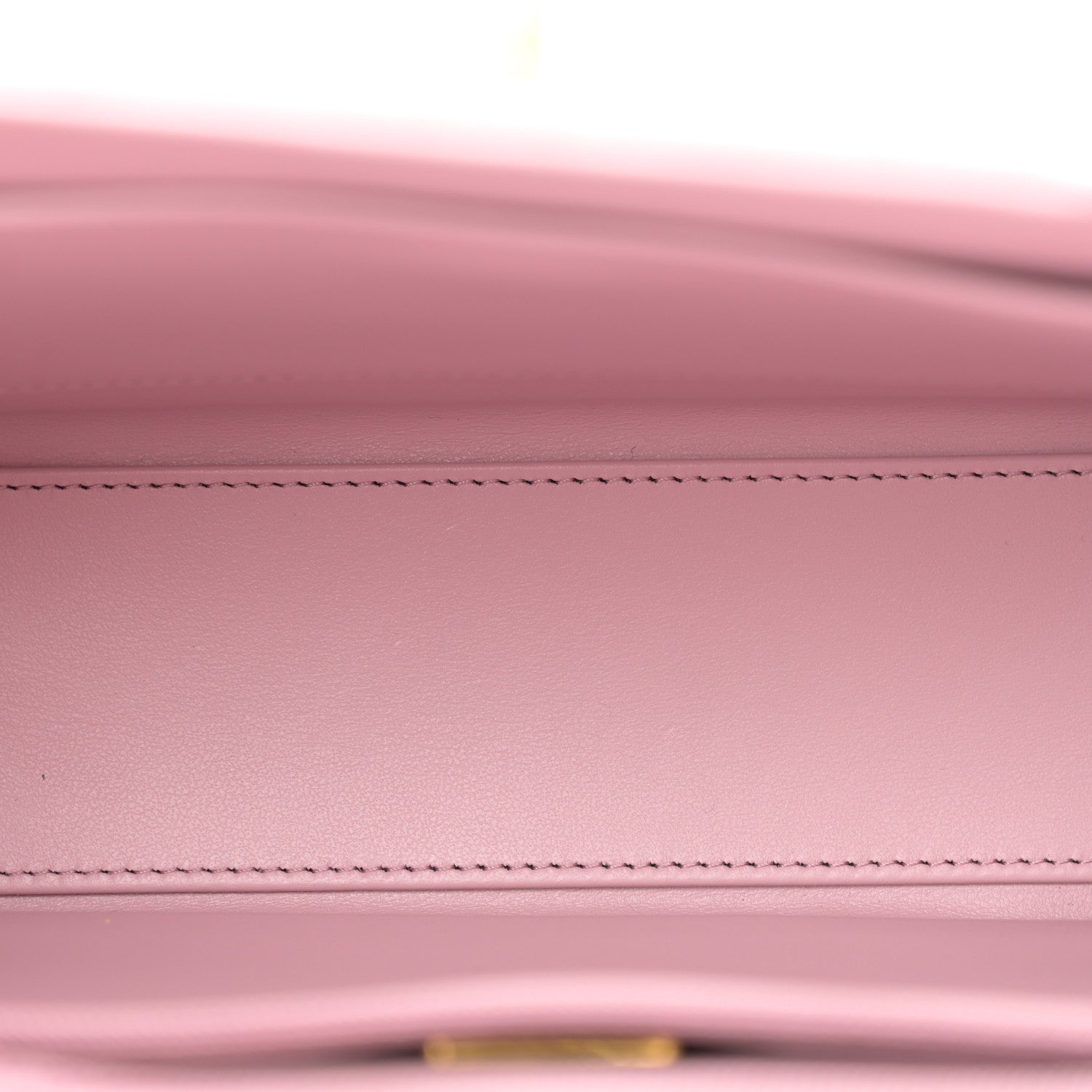 Chanel Shiny Aged Calfskin Quilted Nano Kelly Shopper Pink 5 of 12