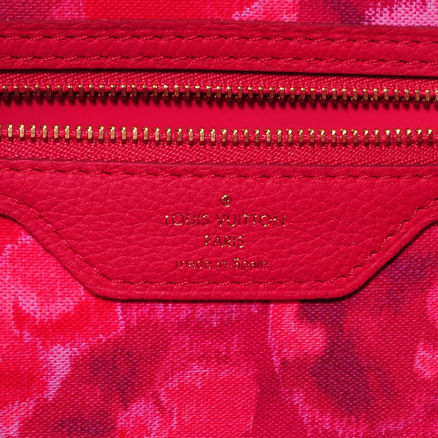 Monogram Articles de Voyage Ikat Neverfull MM Rose Indien