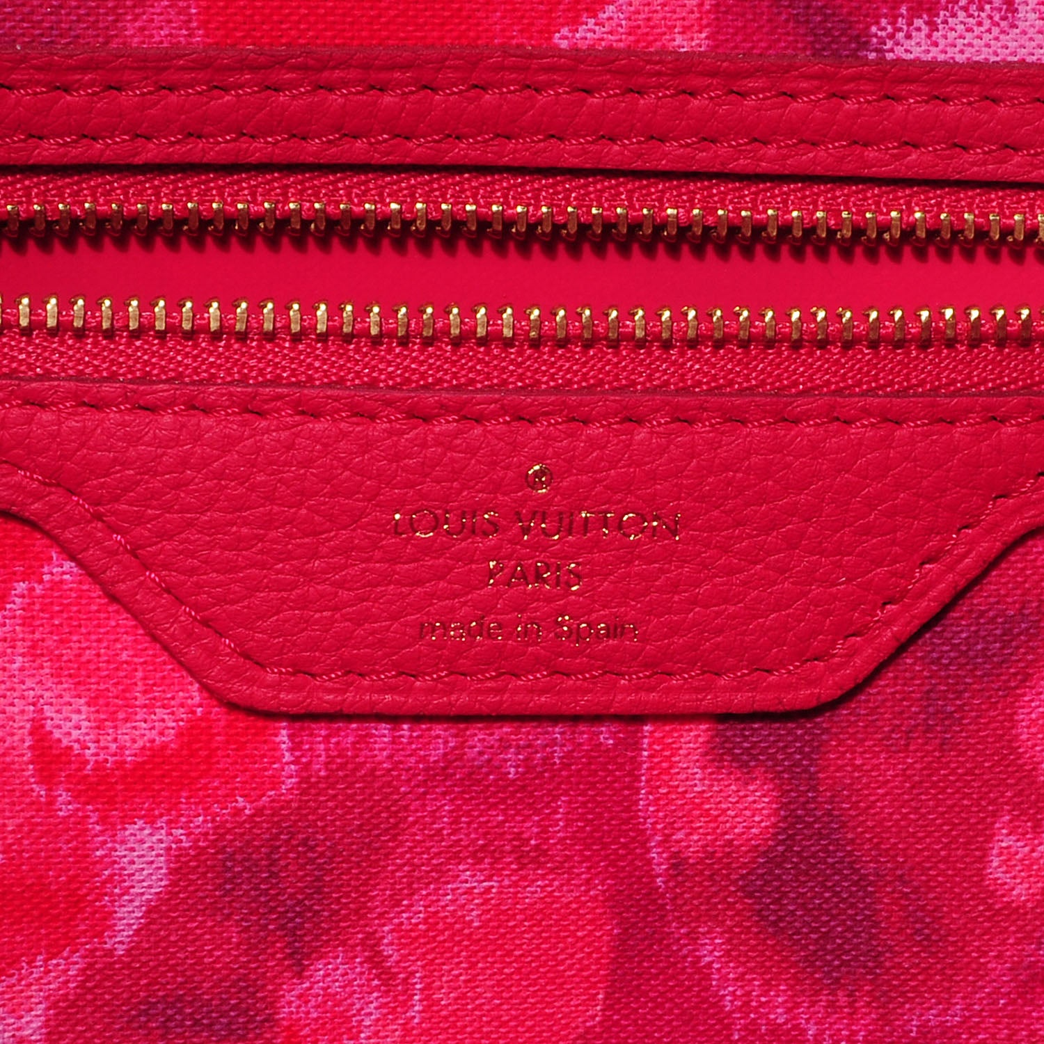 Louis Vuitton Monogram Articles de Voyage Ikat Neverfull MM Rose Indien 6 of 7