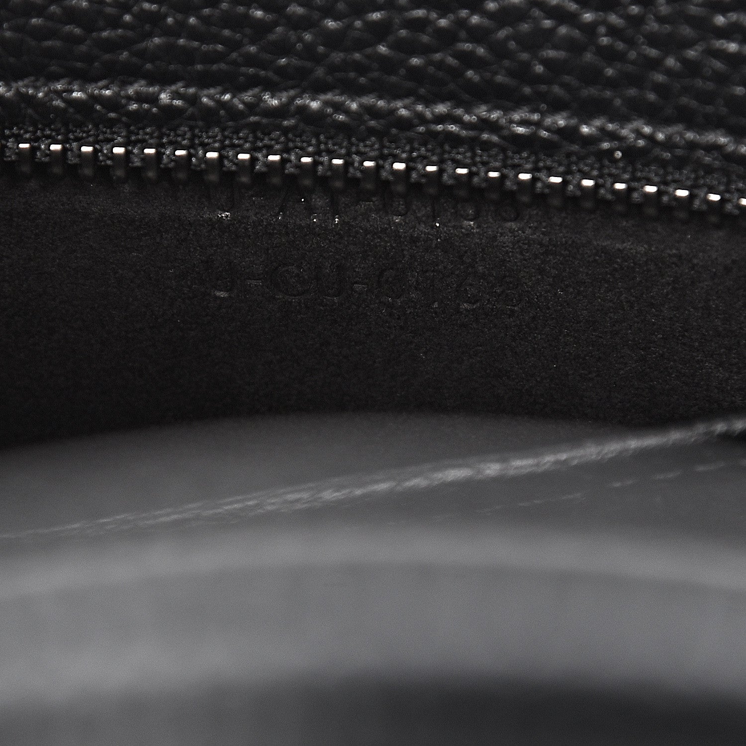 Celine Drummed Calfskin Nano Luggage Black 7 of 10