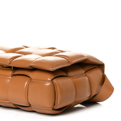 Bottega Veneta Nappa Maxi Intreccio Padded Cassette Crossbody Bag Caramel 12 of 12