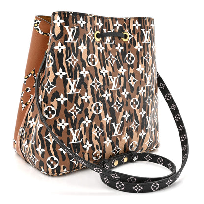 Louis Vuitton Monogram Giant Jungle NéoNoé Caramel 3 of 9