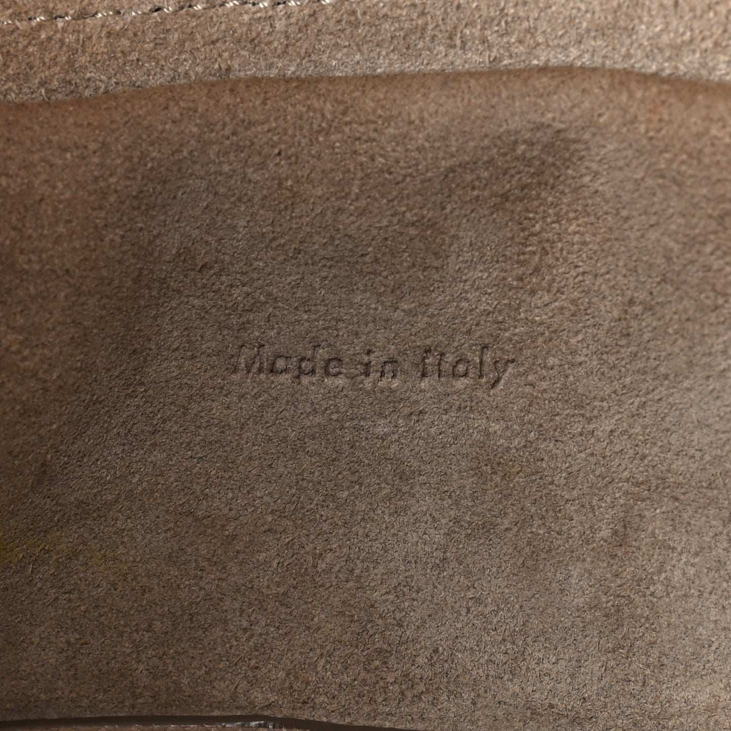 Grained Calfskin Mini Belt Bag Light Taupe