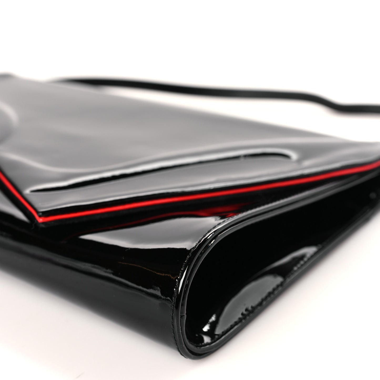 Patent So Kate Baguette Clutch Black