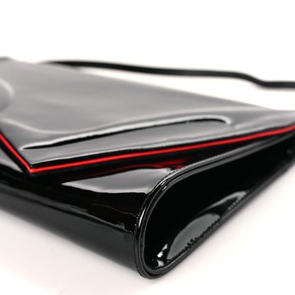 Christian Louboutin Patent So Kate Baguette Clutch Black 8 of 8