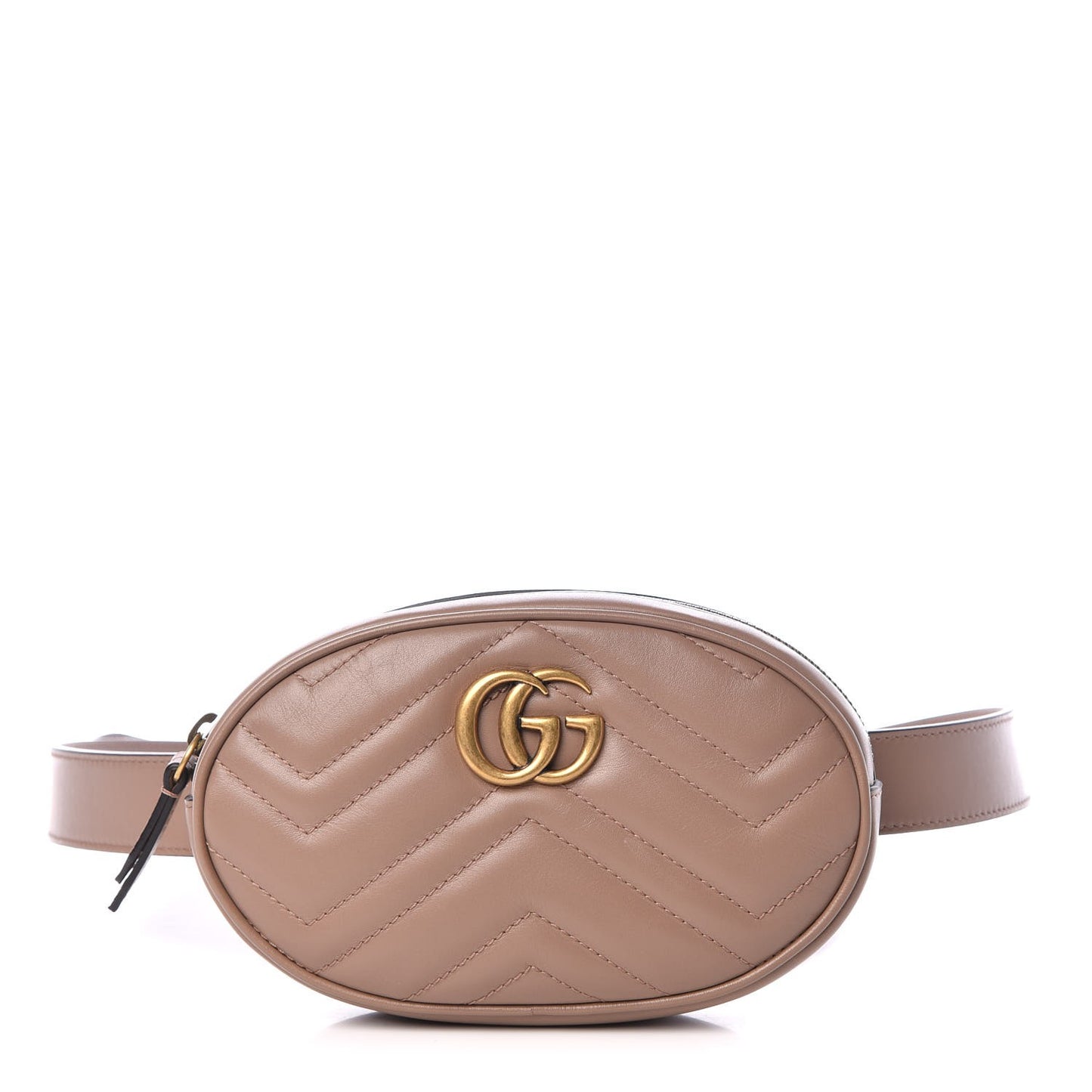 Calfskin Matelasse GG Marmont Belt Bag 95 38 Porcelain Rose