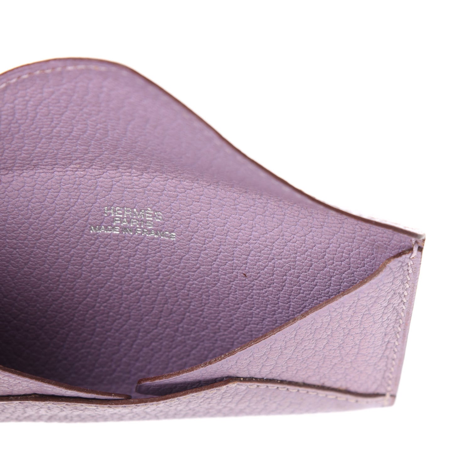 Chevre Mysore Envelope Pouch PM Rose Dragee