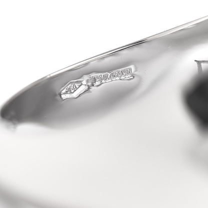 Bulgari 18K White Gold Diamond Dome Ring 53 6.5 6 of 6