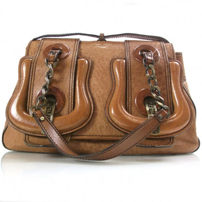 Fendi Nappa B Bag Tan 1 of 12