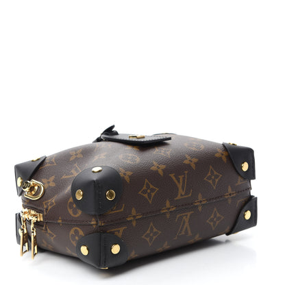 Louis Vuitton Monogram Petite Malle Souple Black 4 of 12