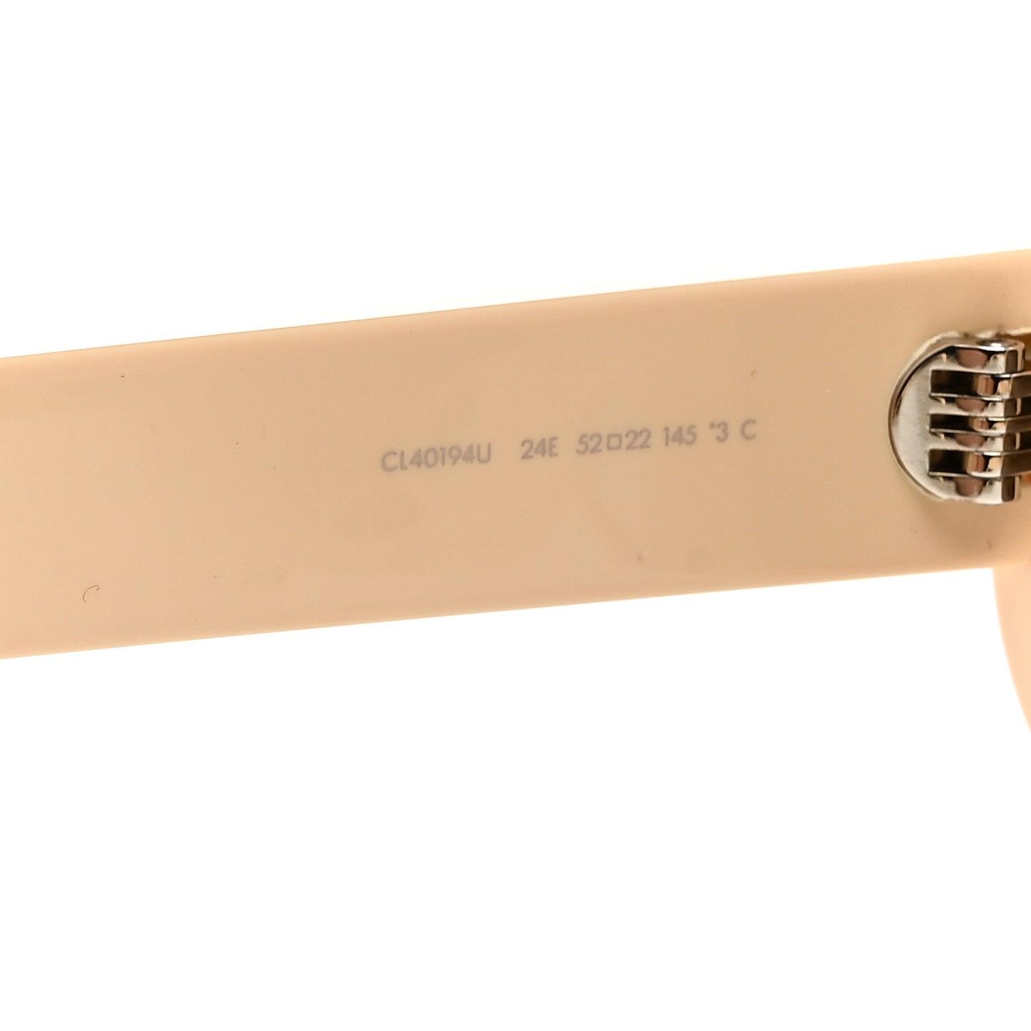 Acetate Triomphe 01 Sunglasses CL 40194U Beige