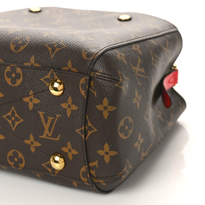 Louis Vuitton Monogram Braided Montaigne BB Coquelicot Creme Safran Peach 8 of 8