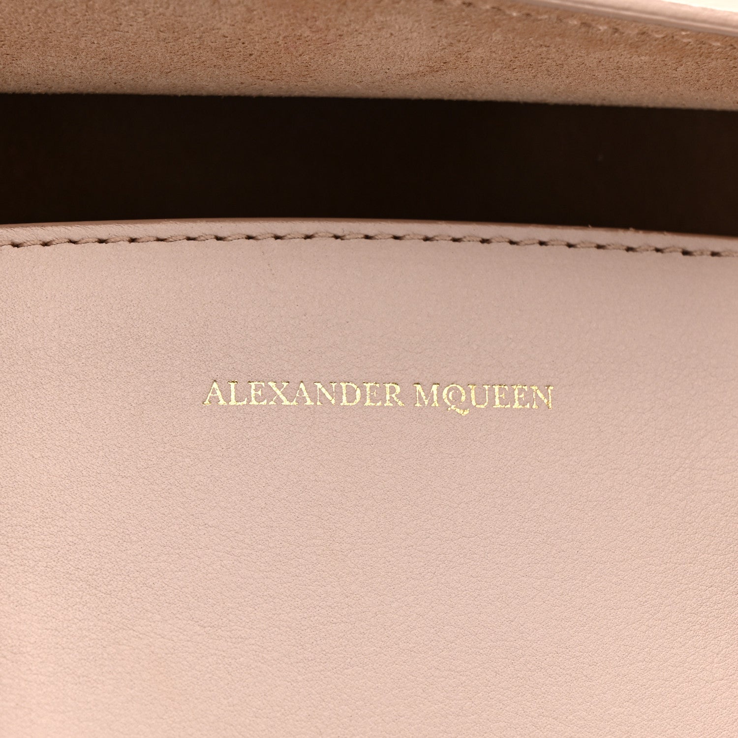 Alexander McQueen Sweet Calfskin Small Heroine 30 Nude 8 of 17