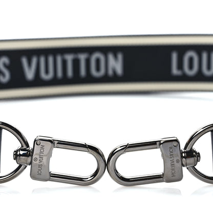 Louis Vuitton Monogram Multi Pochette Accessories Shoulder Strap Black Ivory 3 of 6