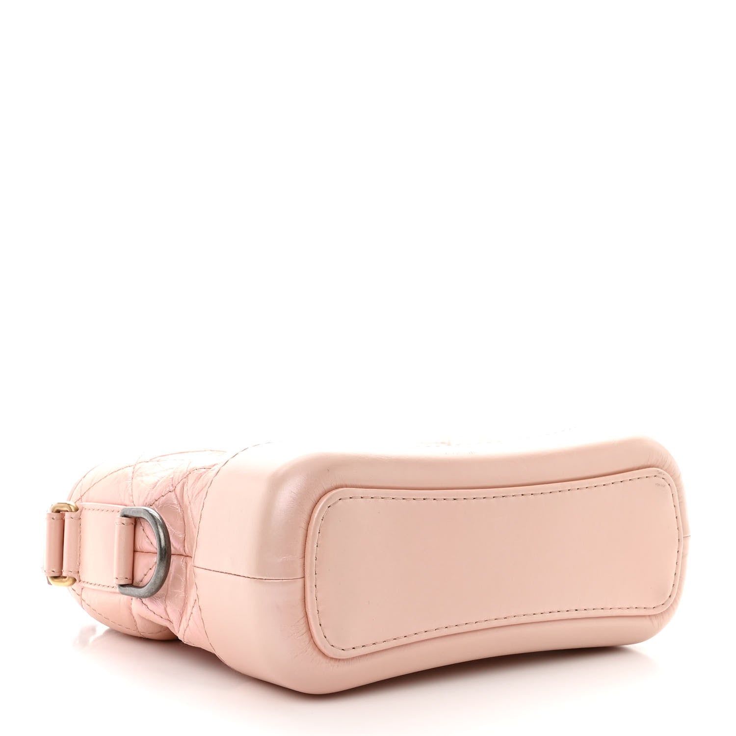 Chanel Iridescent Aged Calfskin Quilted Small Gabrielle Hobo Rose 4 of 10