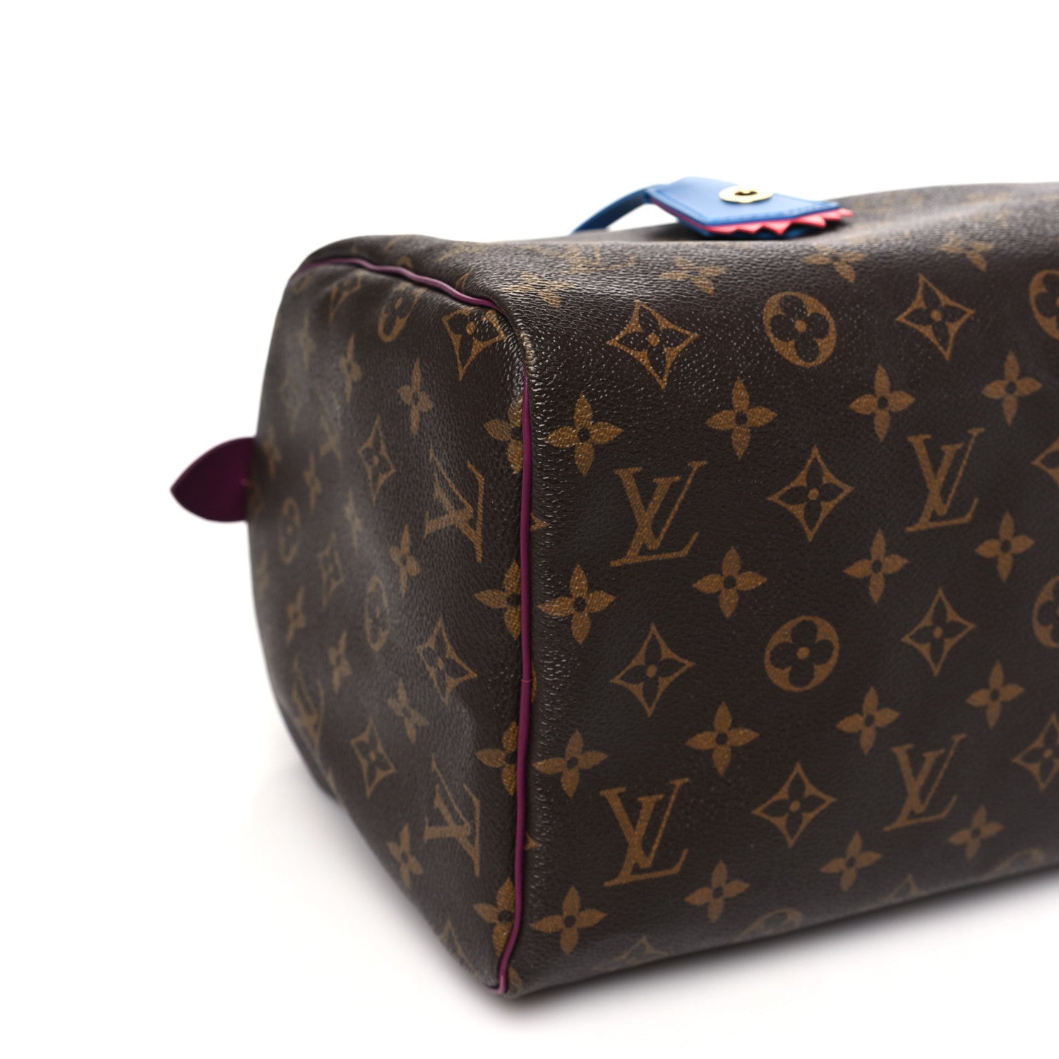 Louis Vuitton Monogram Totem Speedy 30 Magenta 8 of 10