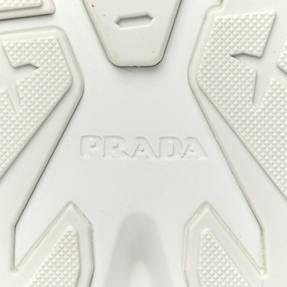 Prada Spazzolato Rois Bike Fabric Mens Sneakers 10 White 7 of 11