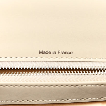 Delvaux Box Calfskin Studded MM Brillant Satchel Ivory 7 of 10