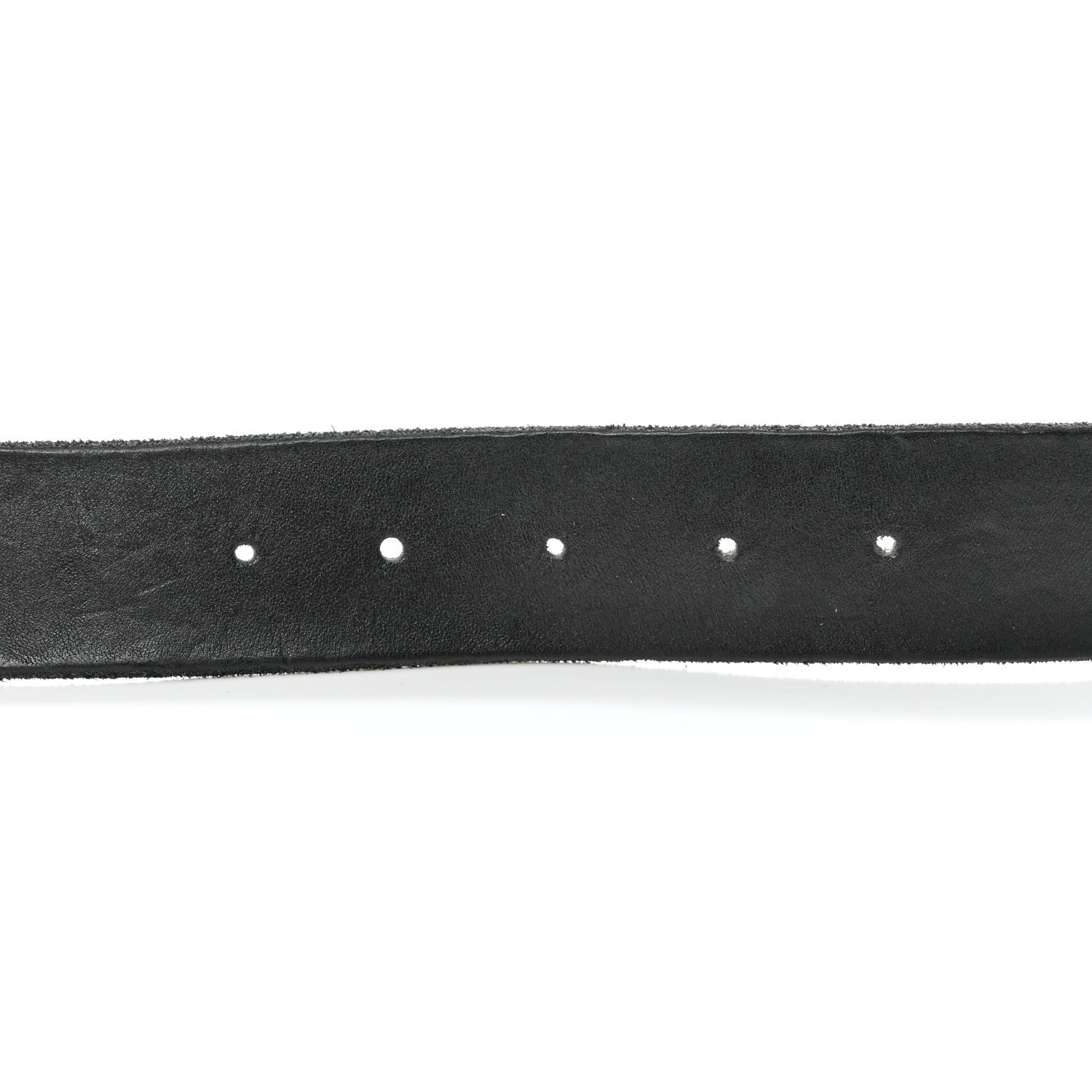 Gucci Textured Calfskin Double G 40mm Belt 105 42 Black 3 of 10