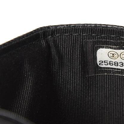 Chanel Caviar Quilted Boy Card Holder Black 8 of 8