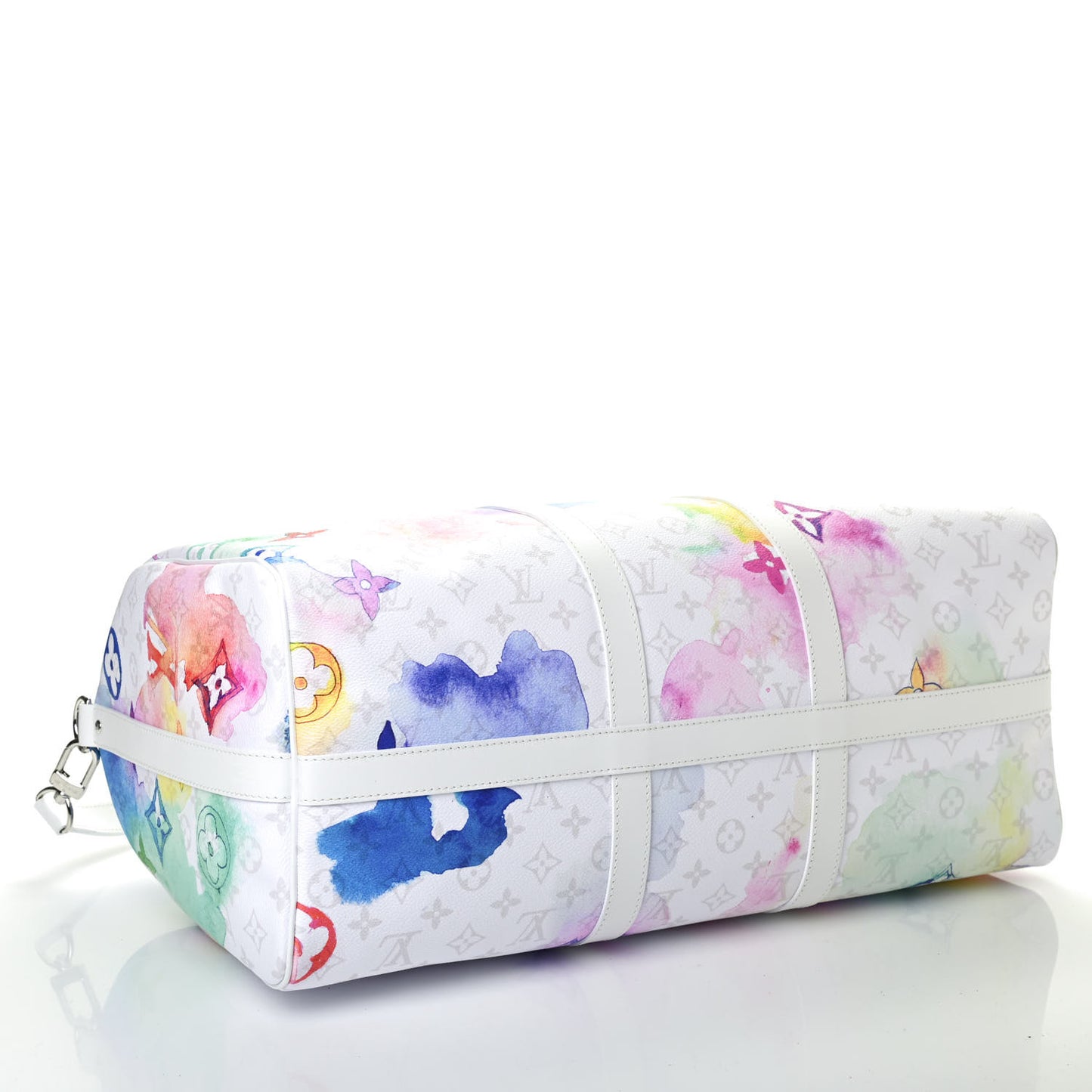 Monogram Watercolor Keepall Bandouliere 50 Multicolor