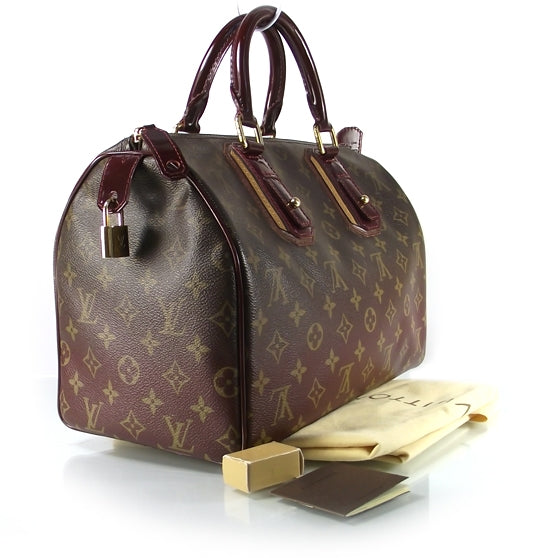 Monogram Mirage Speedy 30 Bordeaux