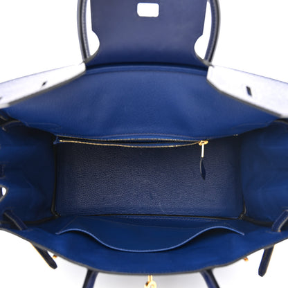 Hermes Epsom Birkin 30 Bleu Saphir 5 of 14