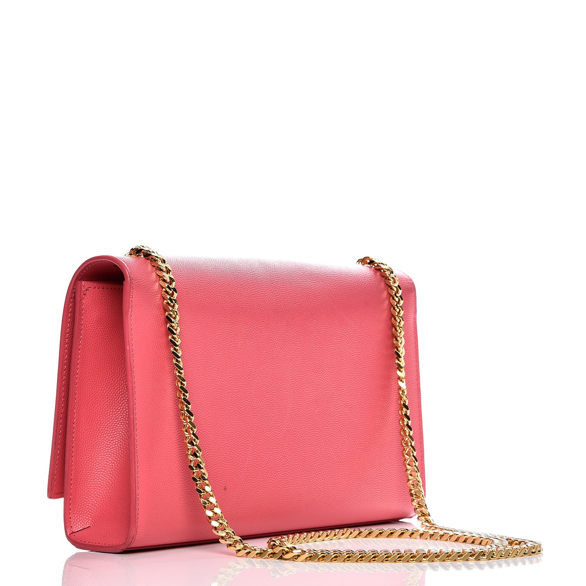 Grain De Poudre Medium Classic Monogram Kate Satchel Rose Clair