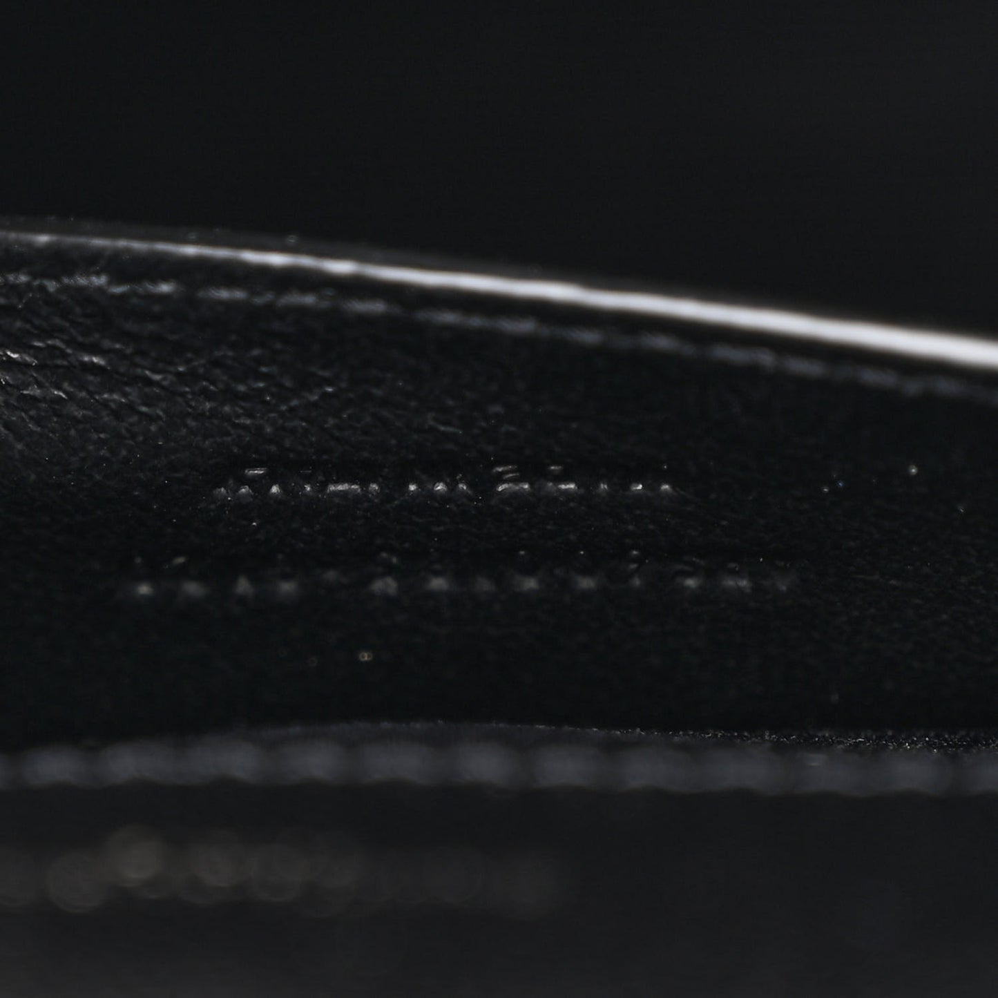 Grain De Poudre Textured Mixed Matelasse Triquilt Medium Monogram Monochrome Satchel Black