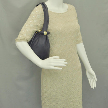 Jimmy Choo Saba Bracelet Hobo Navy 2 of 11