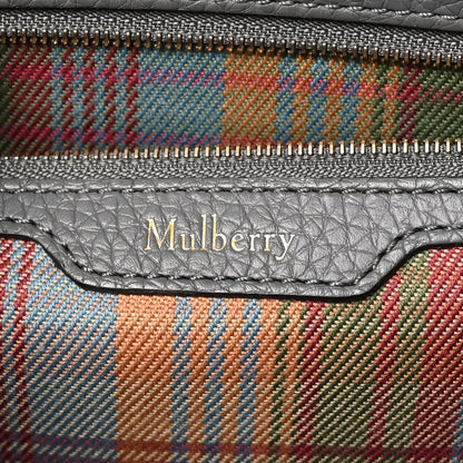 Mulberry Heavy Grain Belted Bayswater Tote Charcoal 6 of 11