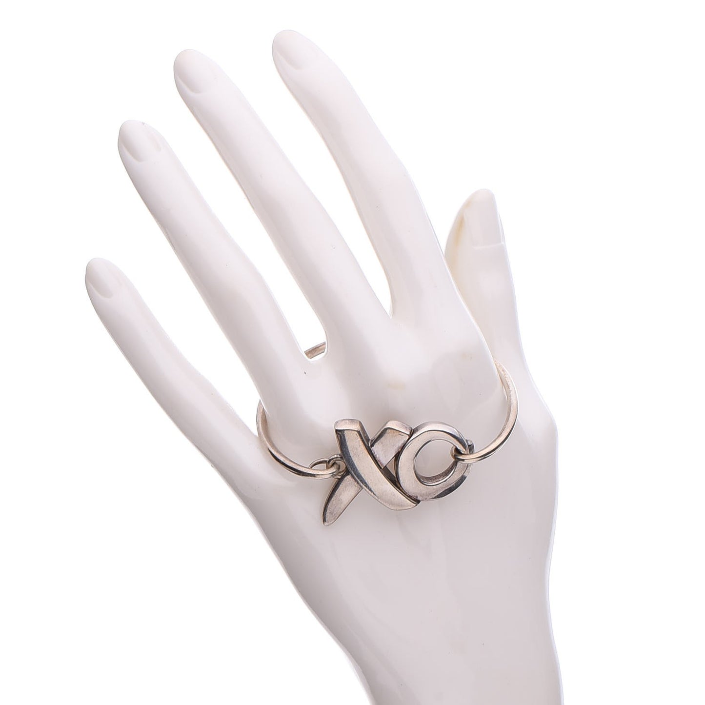 Sterling Silver Paloma Picasso Love & Kisses Bangle Bracelet
