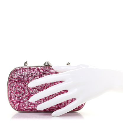 Judith Leiber Swarovski Crystal Flower Clutch Multicolor 2 of 10