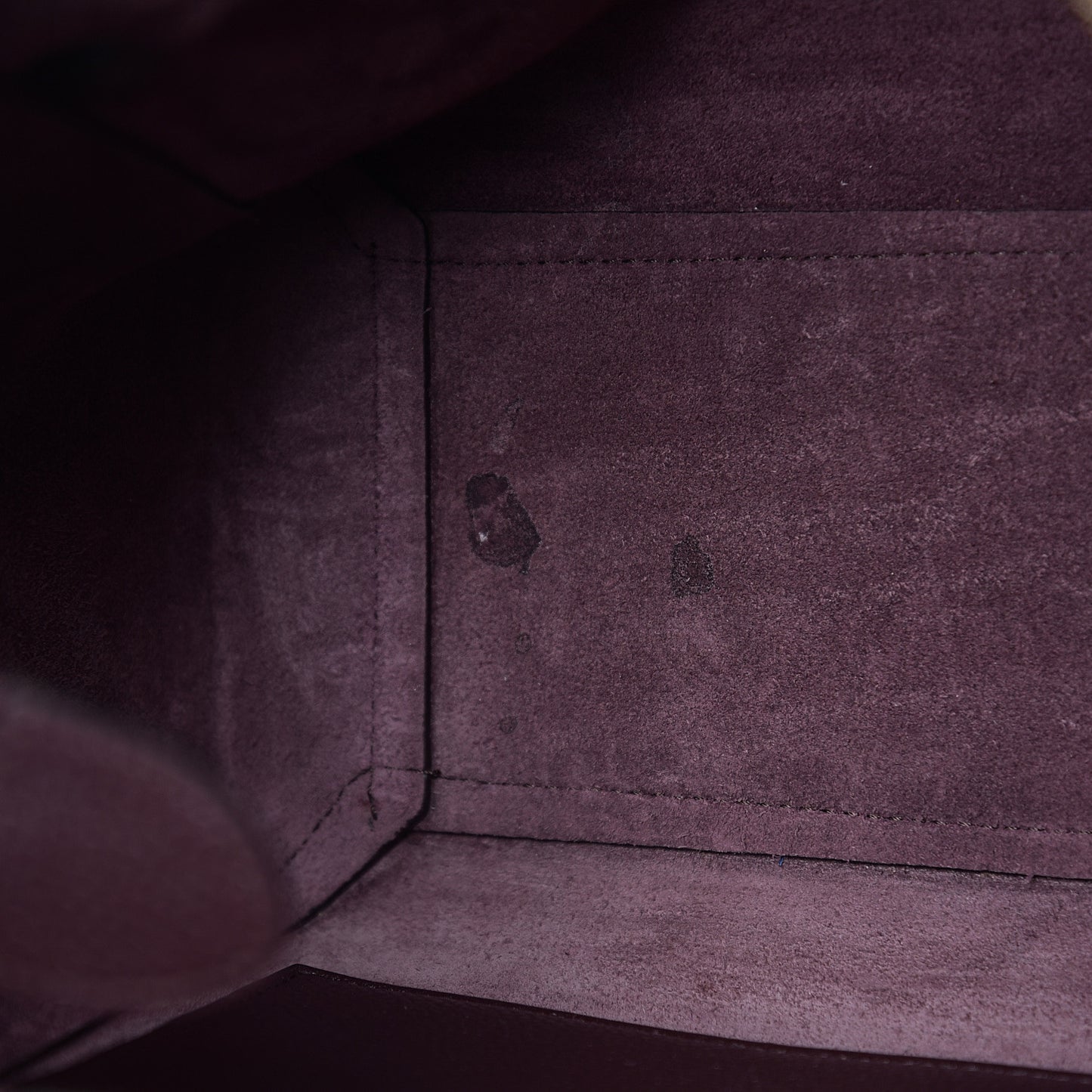Grained Calfskin Micro Belt Bag Burgundy