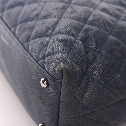 Chanel Caviar Quilted French Riviera Hobo Blue 16 of 17