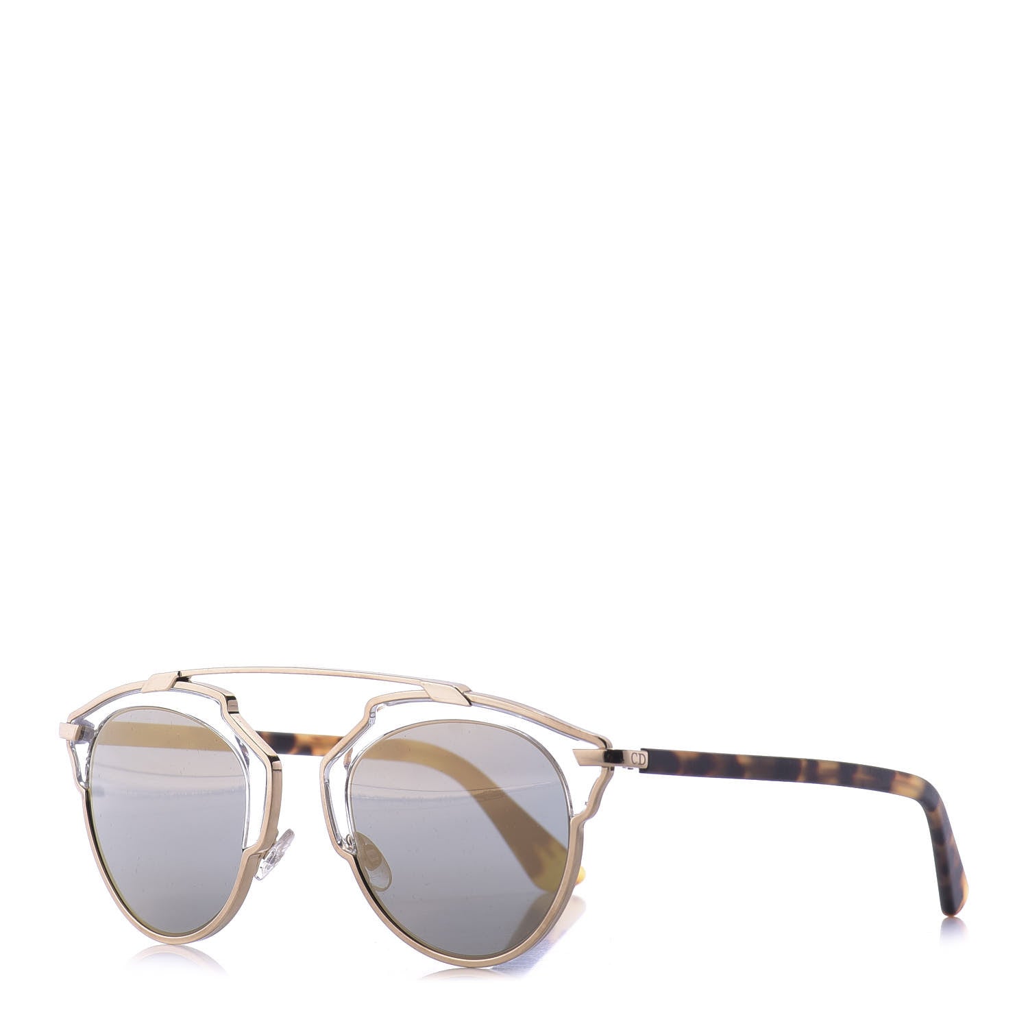 Christian Dior So Real Sunglasses Gold 1 of 12