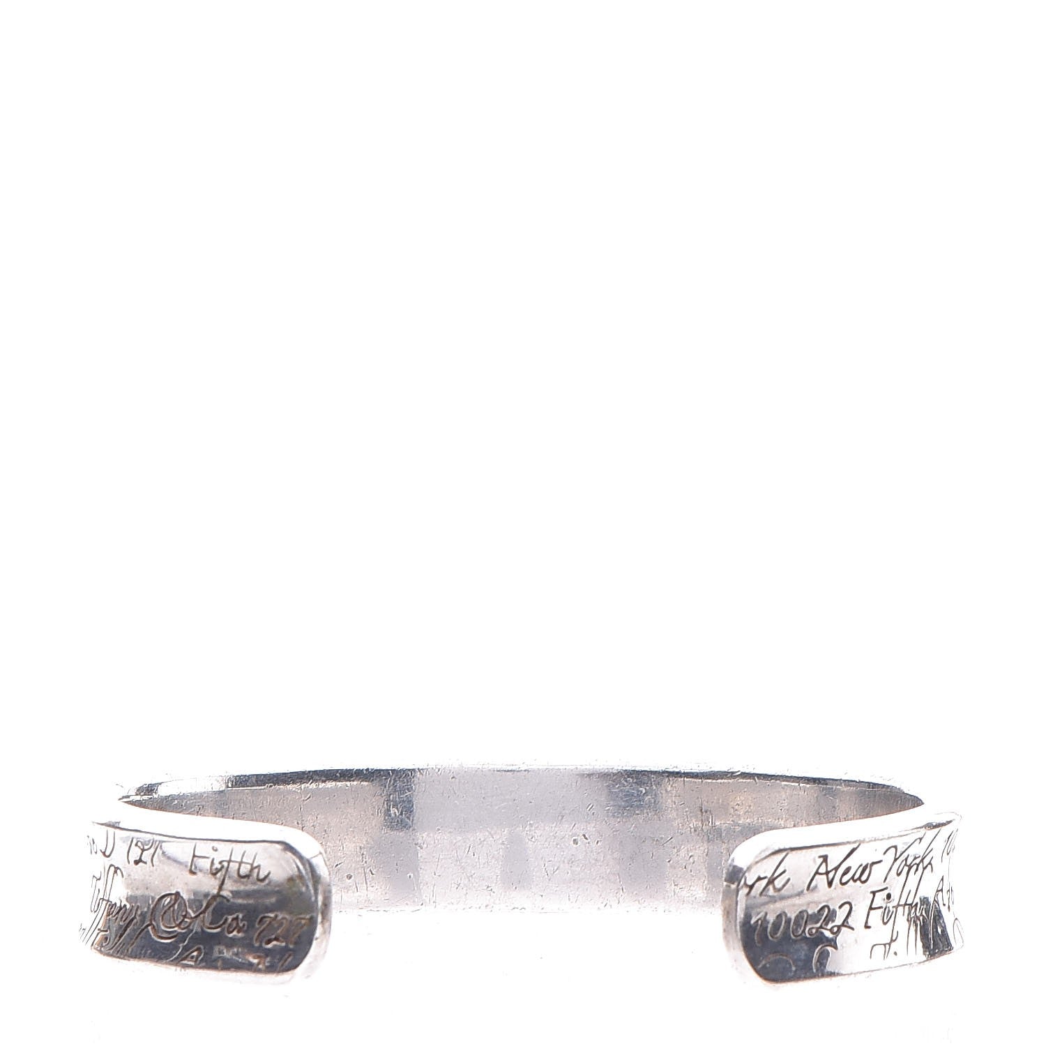 Tiffany Sterling Silver Notes Cuff Bracelet 3 of 4