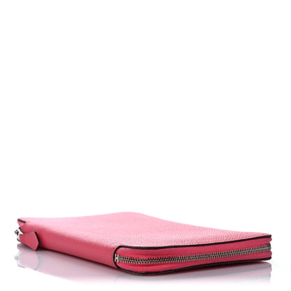 Hermes Epsom Vision II Zip Agenda Rose Azalee 5 of 13