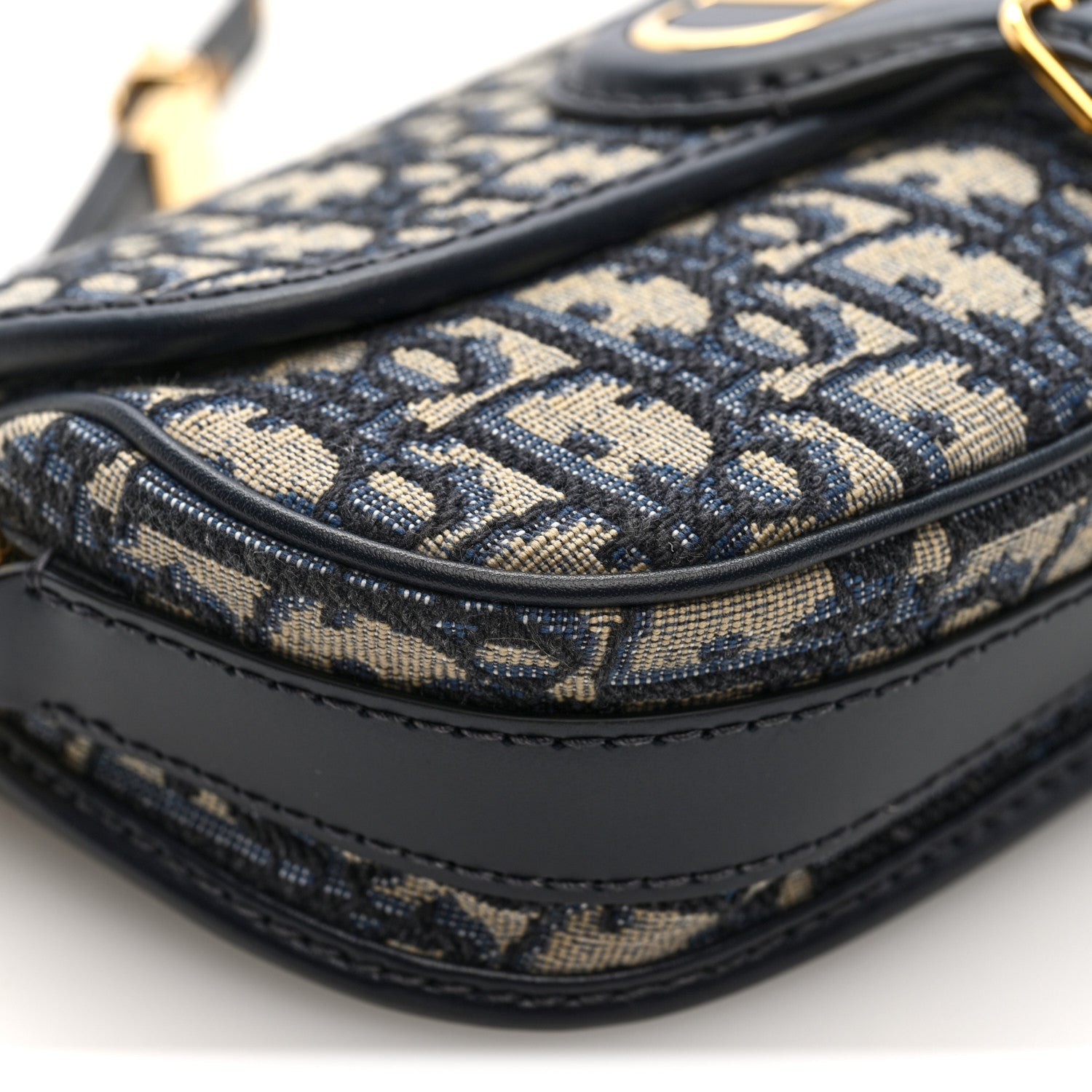 Christian Dior Oblique Bobby East West Bobby Bag Blue 8 of 9