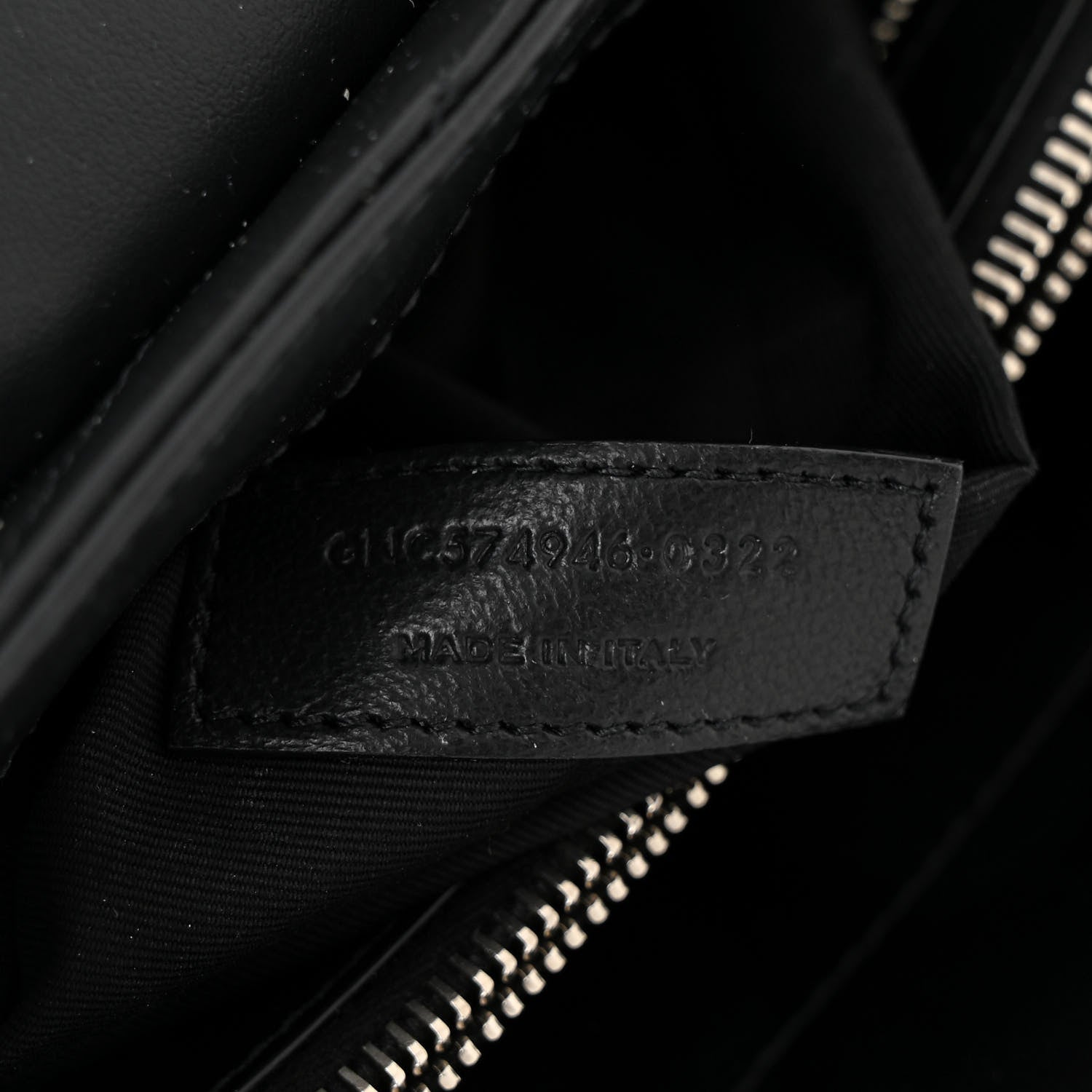 Saint Laurent Calfskin Y Quilted Monogram Medium Loulou Chain Satchel Black 7 of 10