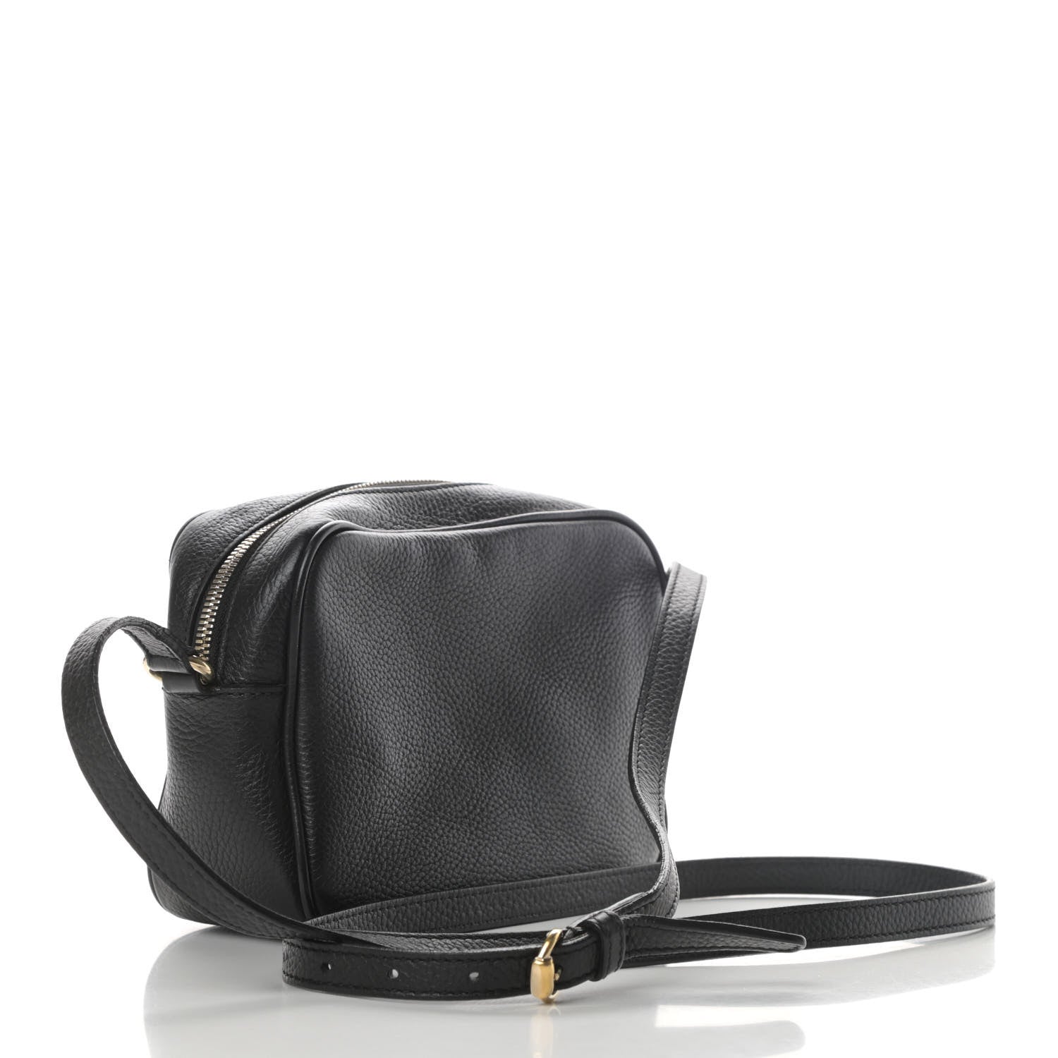Gucci Pebbled Calfskin Small Soho Disco Bag Black 2 of 5