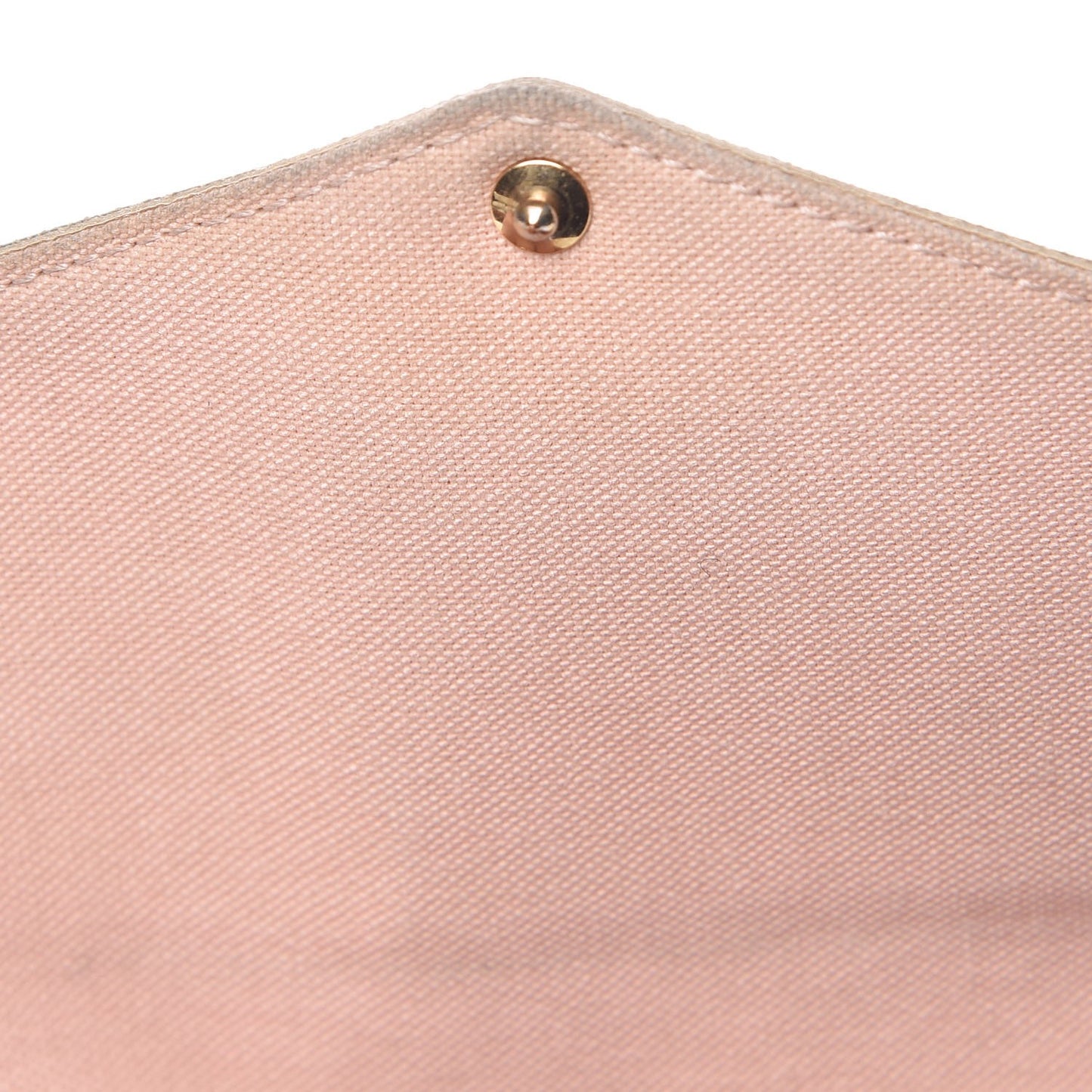 Damier Azur Pochette Felicie Chain Wallet Rose Ballerine